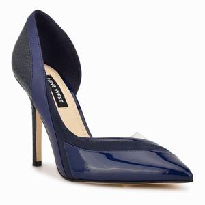 Nine West Behave Pointy Toe Singapore (JAMBPS453) - Pumps Navy